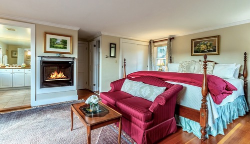 Villa King, fireplace, jacuzzi, private deck, dog friendly, panaramic views