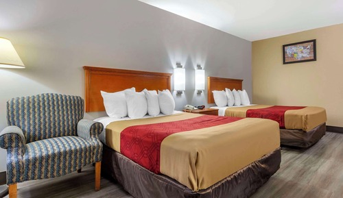 Standard Double Room, 2 Double Beds, Smoking