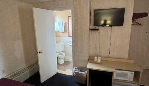 Standard Room, 2 Double Beds, Refrigerator & Microwave