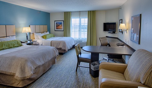Studio Suite, 2 Double Beds, Mobility Accessible (Communications, Accessible Tub)