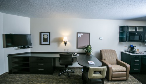 Studio Suite, 1 Queen Bed, Mobility Accessible (Accessible Tub)