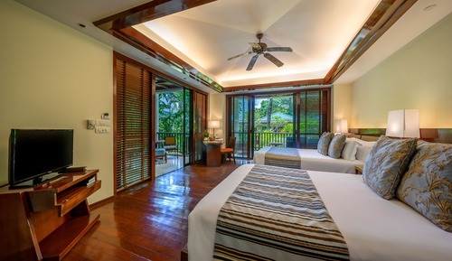 Deluxe Room, 2 Double Beds, Garden View (Spa)