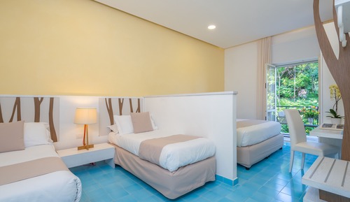 Deluxe Family Room with Terrace and Resort view