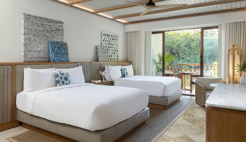 Casita, Room, 2 Queen Beds, Canal View, Beachside