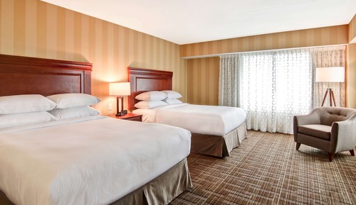 One Bedroom Suite, 2 Queen Beds with Sleep Sofa, Floors 3-4