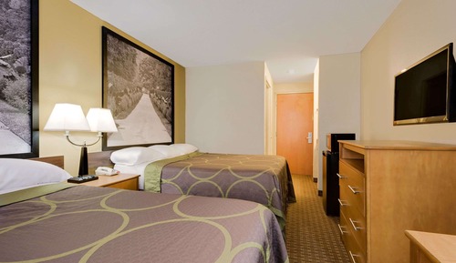 Double Room, 2 Double Beds, Smoking
