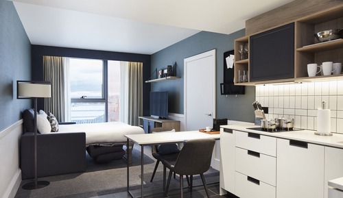 Suite, 1 Bedroom (1 King Bed and Sofabed)