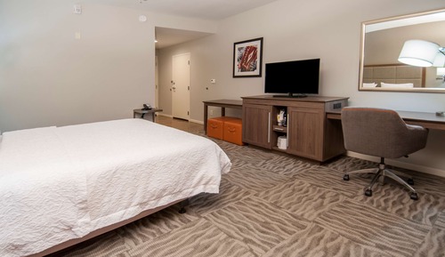 Room, 1 King Bed, Refrigerator & Microwave