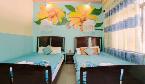 Double Room, 1 Queen Bed, Non Smoking, Garden View