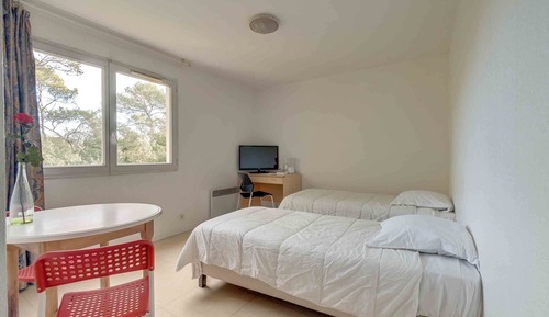 Studio, 2 Twin Beds