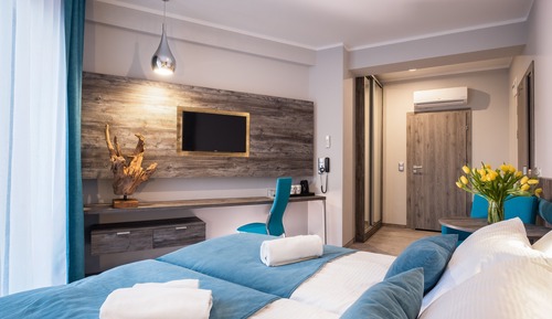 Deluxe Double Room, Balcony, Sea View