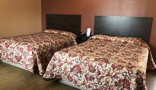 Classic Double Room, 2 Queen Beds, Refrigerator & Microwave