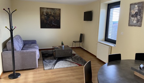 Business Apartment, 1 Double Bed with Sofa bed, Non Smoking, Garden View