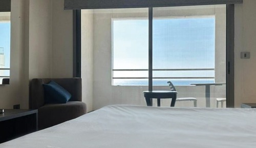Deluxe Double Room, 1 Bedroom, Balcony, Beach View