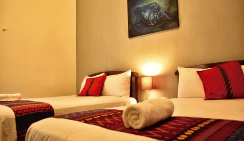 Basic Double Room, 2 Double Beds