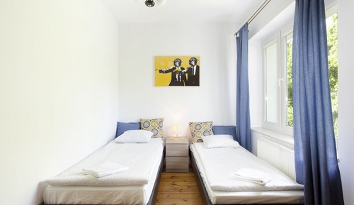 Comfort Twin Room, 2 Twin Beds, Non Smoking, Shared Bathroom