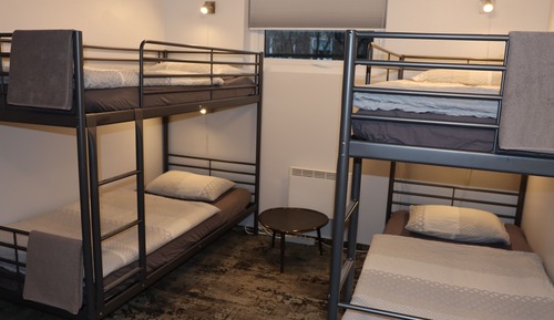 Quadruple Room, Shared Bathroom (Basement)