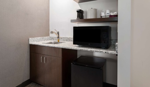 Room, 1 King Bed, Refrigerator & Microwave
