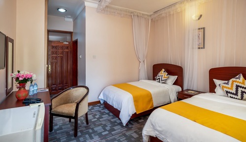 Twin Room, Multiple Beds, Accessible