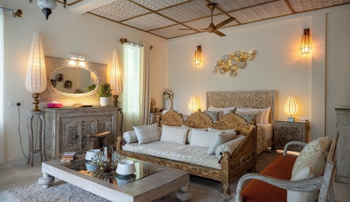 Luxury Double Room, 1 King Bed, Bathtub, Garden View