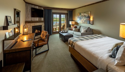Deluxe Room, 1 King Bed with Sofa bed
