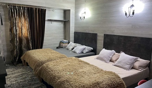 Economy Quadruple Room, Courtyard View