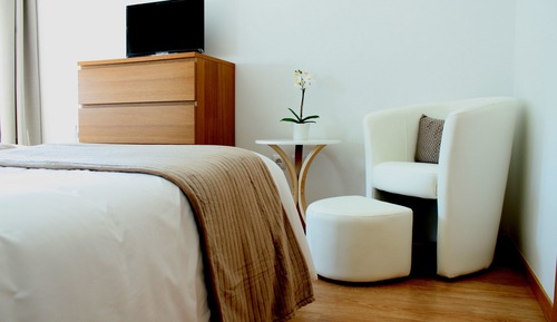 Twin Room, Shared Bathroom
