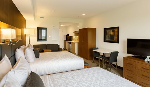 Standard Room, 2 Queen Beds, Non Smoking, Kitchenette (non-Pet friendly)