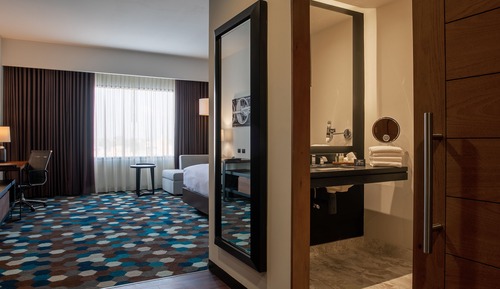 Room, 1 King Bed, Accessible (Roll-In Shower)