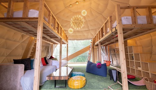 Family Dome Tent 8m (2-7 Guests)