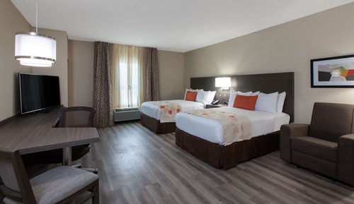 Studio Suite, 2 Double Beds, Accessible, Non Smoking (Mobility,Hearing,Tub w/Grab Bars)