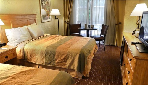 Double Room, 2 Double Beds, Non Smoking