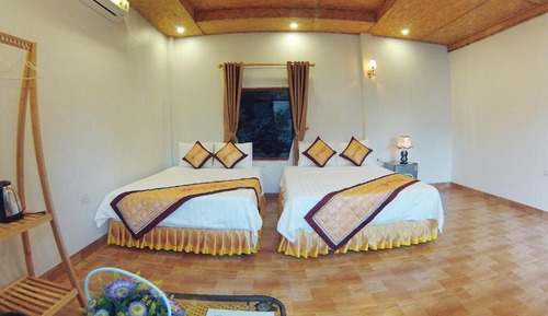 Deluxe Bungalow, 2 Queen Beds, Non Smoking, Lake View