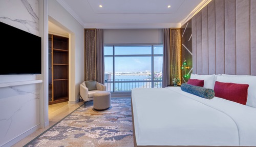 Suite, Multiple Beds, Sea View