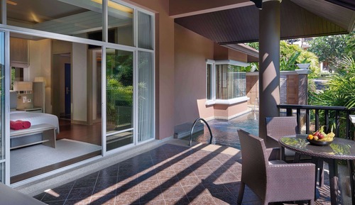 Villa, 1 King Bed, Garden View