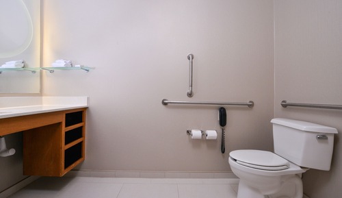 Suite, 1 King Bed (Hearing Accessible)