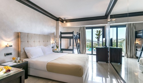 Quadruple Room, Sea View