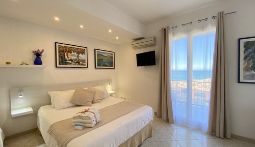 Triple Room, Balcony, Sea View