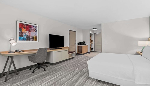 Suite, 1 King Bed, Accessible (Roll-In Shower)
