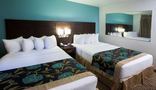 Room, 2 Double Beds, Non Smoking (Economically Sized)