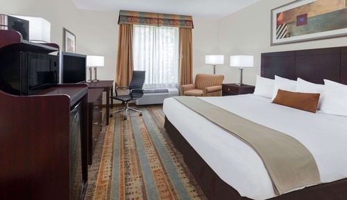 Room, 1 King Bed, Accessible, Non Smoking (Mobility,Hearing,Tub w/Grab Bars)
