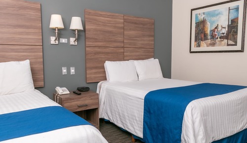 Standard Room, 2 Double Beds, Non Smoking