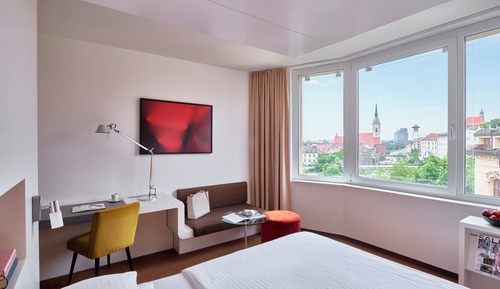City Double Room, Non Smoking, City View