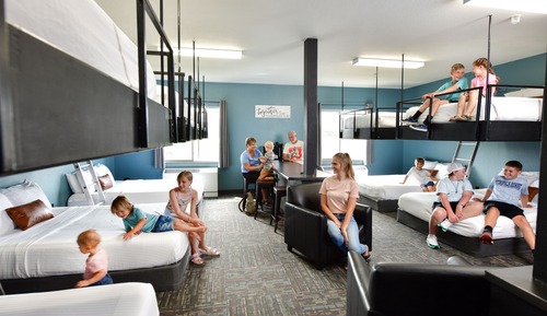 The Bunk House (Waterpark and Fun Center is closed every Monday and Tuesday)