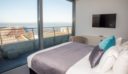 Suite, Balcony, Sea View