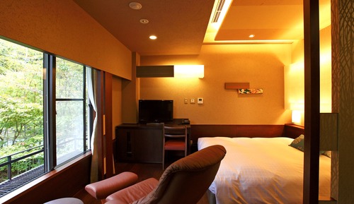 Single Room A with Double Bed & Shower Booth