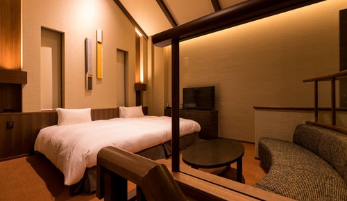 Villa Suite Maisonette with Open-Air Onsen (Riverside)