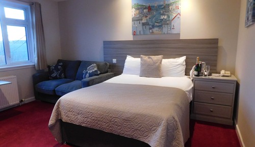 Spacious Double Room, 1 Double Bed with Sofa bed, Garden View