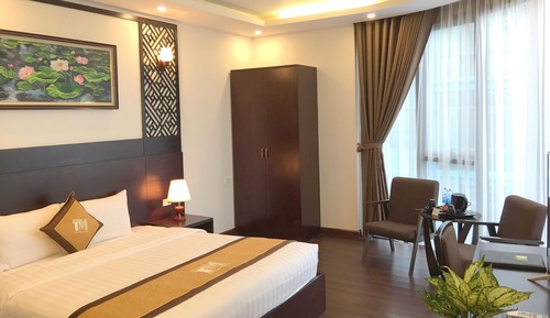 Deluxe Double Room, 1 King Bed, City View