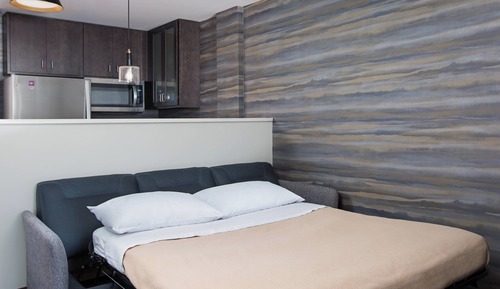 Studio, 1 King Bed with Sofa bed, Non Smoking